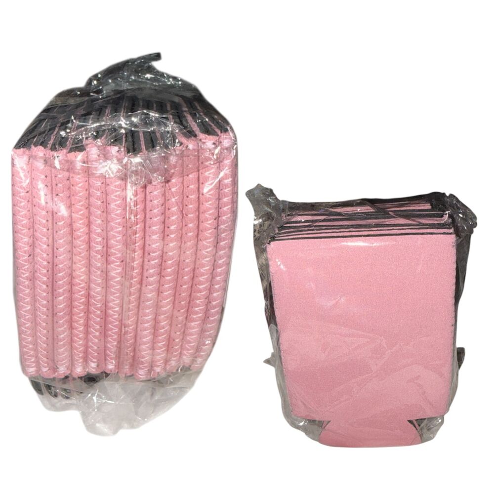 12 Pack Light Pink Koozies